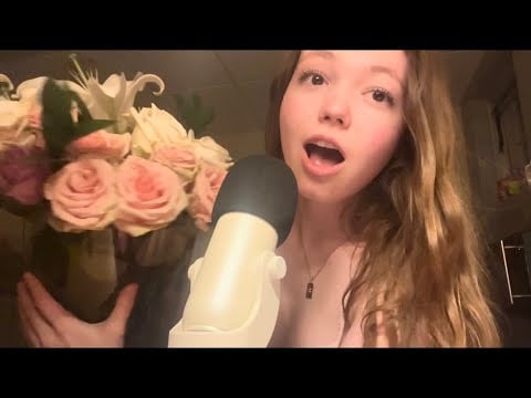ASMR-💌Showing the Valentine I made + Things I love about my Boyfriend❤️