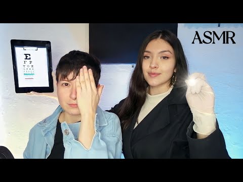 Asmr TEST de NERVIOS CRANEALES en PERSONA para dormir PROFUNDO - Jenn ASMR