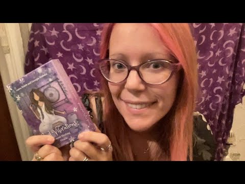 ASMR ORACLE READING - SOUND BATH CARDS - I MADE THIS DECK - SOUND HEALING ORACLE DECK