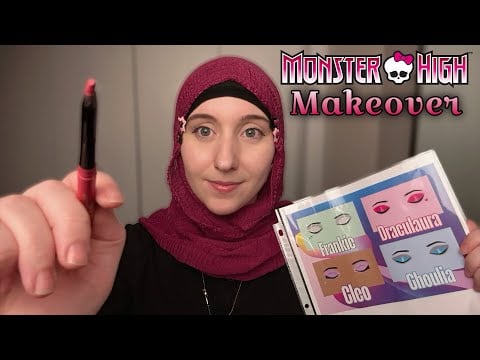 ASMR Doing Your Monster High Makeup