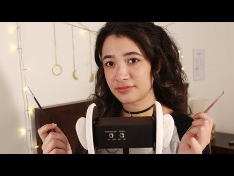 ASMR Ear Picking Your Brains Out