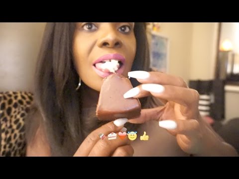 Chocolate Factory ASMR Cheese CakE/ Food Gasm