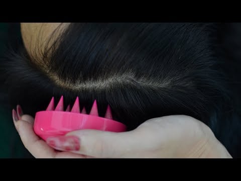 ASMR Deep Sleep With Focus Scalp Massage, Scalp Scratching On Real Person ( No Talking )