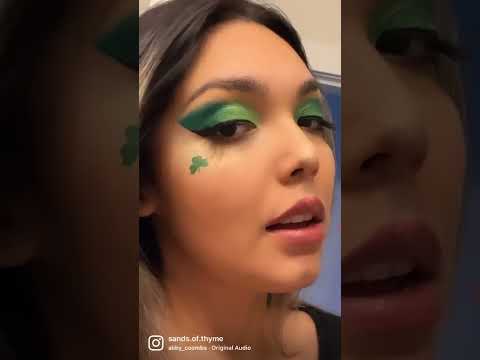 ST PATRICKS DAY | eyeshadow make up video