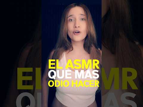 EL (trigger) ASMR QUE MAS ODIO HACER !!!