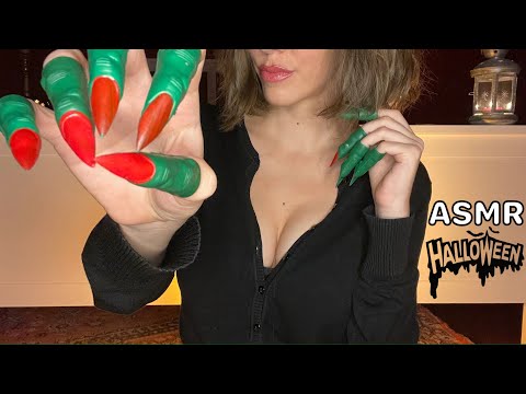 ASMR FRANÇAIS 🎃 Spécial HALLOWEEN : Ces doigts de sorcière vont T'ENDORMIR (tapping, scratching...)