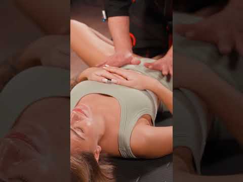 Original stretching and chiropractic for Daria by Top Chiropractor #chiropractor