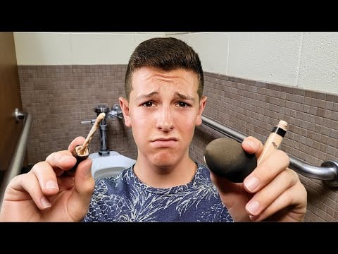 ASMR Toxic Friend Does Your Makeup in the School Bathroom