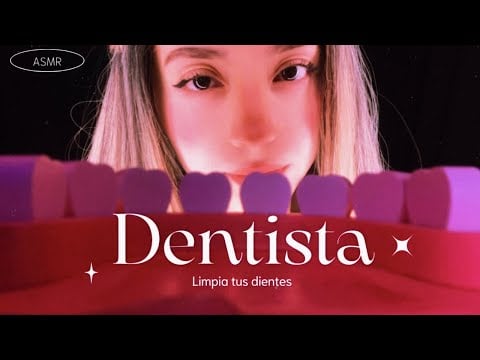 ROLEPLAY | Dentista limpia tus dientes | Andrea ASMR 💓🦋