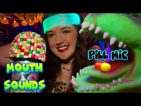 ASMR That Will Make You Sleep INSTANTLY 💊😴 | Mouth Sounds, Pill Mic & Dino Sounds 🦖
