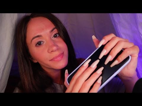 ASMR / Tingly Tapping For Sleep (long nails)