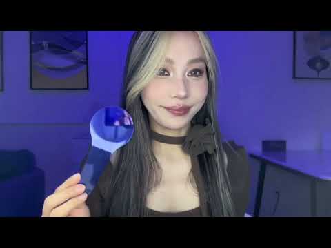 ASMR情景模拟｜专注力测试💡灯光引导助眠拖了好久的专注力测试🫣有新买di小道具和大量👄🈷️🈳小宝 希望你睡个好觉#asmr助眠视频 #asmr场景模拟 #专注力测试 #灯光引导助眠 #口腔音助