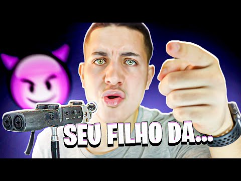 ASMR TE XINGANDO ATÉ VOCÊ DORMIR – *INAUDÍVEL*