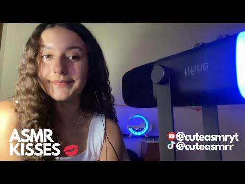 ASMR KISSES 💋 sons de beijinhos + estalinhos + sons de mãos