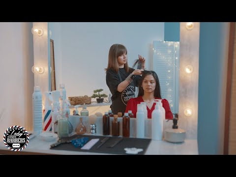 Peaceful ASMR Head Massage by Barber Lady Dana