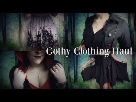 ☆★ASMR★☆ Gothy Clothing Try-On by Rosegal