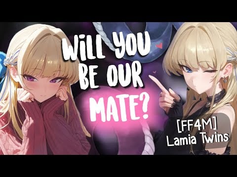 [FF4M] Lamia Twins SANDWICH you in their Coils [Doting on you | Confession | Binaural Snek Roleplay]