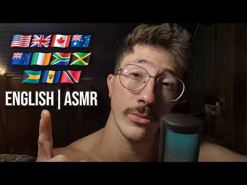 🌎 ASMR FALANDO EM INGLÊS + TRIGGERS ✨️