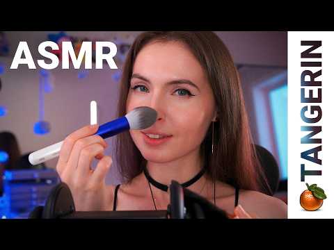 ASMR Personal Attention, Face Tracing & Brushing for Deep Sleep | Tangerin