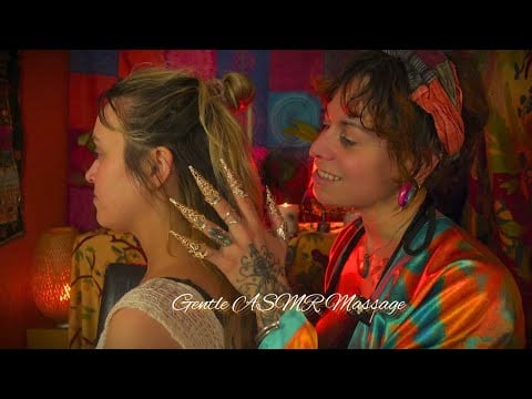 ASMR RELAXATION [Real person scratch & tracing for deep sleep & tingles] Gentle whisper meditation