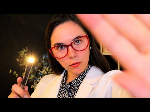 ASMR OPTIC Cranial Nerve Exam 👀👩🏻‍⚕️