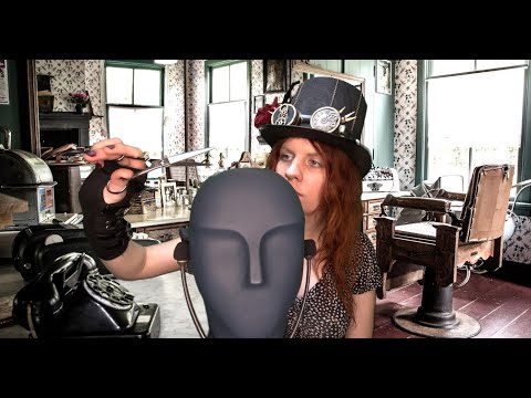 ASMR | Scissor Hair Cut Dummy Head Microphone (No Talking) | Relaxing Sounds