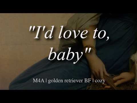 your loving BF gives you a massage [boyfriend ASMR] [cozy] [comforting] [golden retriever bf]