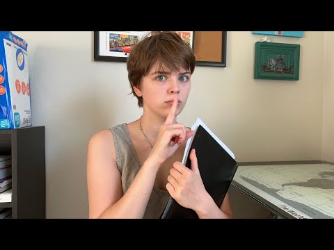 ASMR | The Girl in the Back of Class Helps You Commit Tax Fraud 