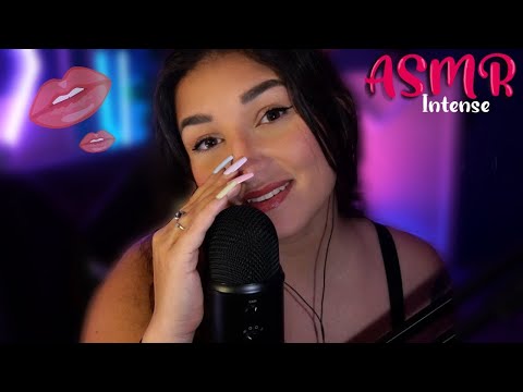 ASMR FRANÇAIS : BRUITS DE BOUCHE + VISUEL 😍