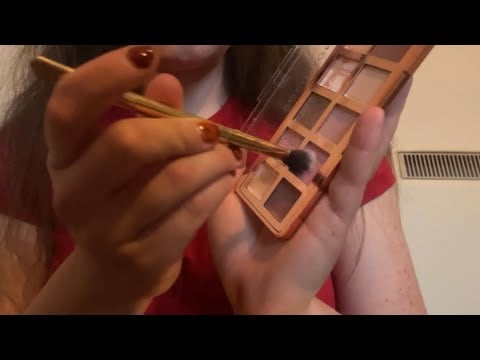 Lofi asmr doing your makeup for good sleep, low quality- no talking & no tapping 