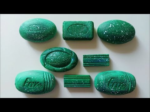 Dry Soap carving ASMR\ relaxing sounds\ No talking. Satisfying ASMR video\ Cutting soap