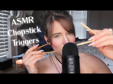 ASMR Personal Attention for Sleep - Chopstick Triggers - Super Tingly