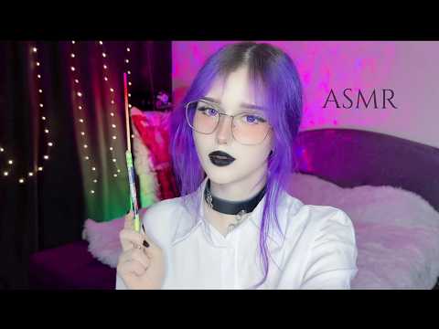 ⋅ ♰ goth girl interviews you ASMR ♰ ⋅