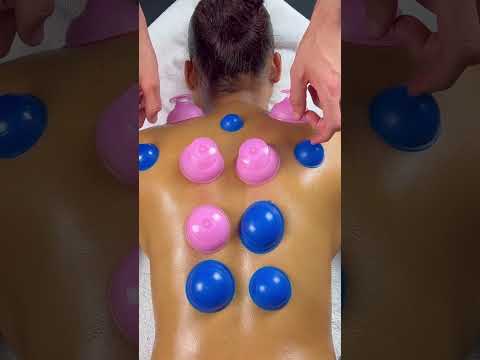 ASMR: Strong and Intense Chinese Full Body Massage with Cupping #shorts