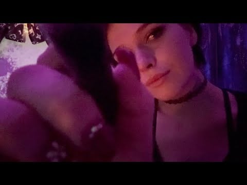 PUTTING YOU BACK TO SLEEP ASMR ( kissing, whisper, brushing, )