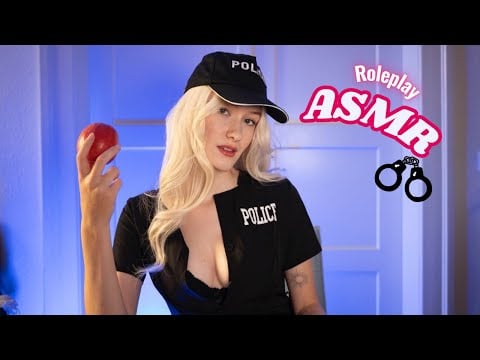 Flirty Police Arrest 🚨 ASMR Roleplay 👮🏼