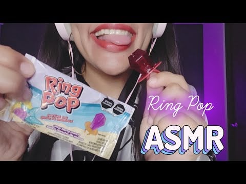 ASMR | RING POP 💎 | DUERME EN MINUTOS #asmr #asmrsounds #asmrvideo #mouthsounds 