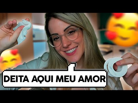 ASMR - MÉDICA CARINHOSA CUIDANDO DE VOCÊ