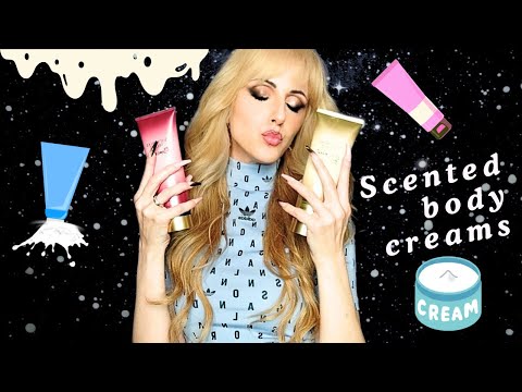 RILASSATI CON LE MIE SCENTED BODY CREAMS 🥰💆🏼‍♀️🧴* ASMR ITA 🇮🇹  #micscratching #intensewhispering