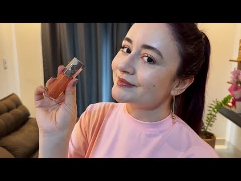 ASMR: ME MAQUIANDO E FOFOCANDO 🌸