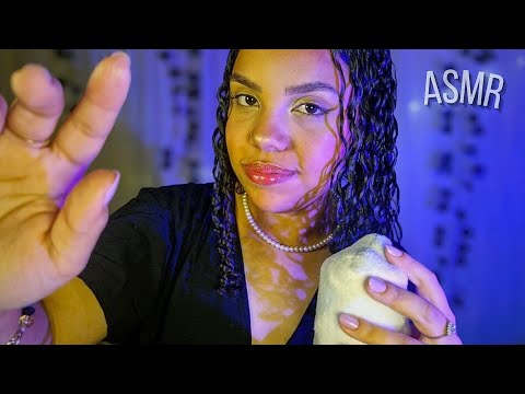  ASMR Cafuné e Toques na Tela para Relaxar ✨💆‍♀️