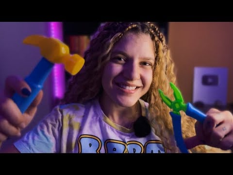 ASMR CONSERTANDO VOCÊ ROBÔ 🤖 