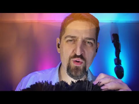 ASMR Layered Waves & Humming Fluffy Mic Cover Fabrics 🌊 (No Talking)