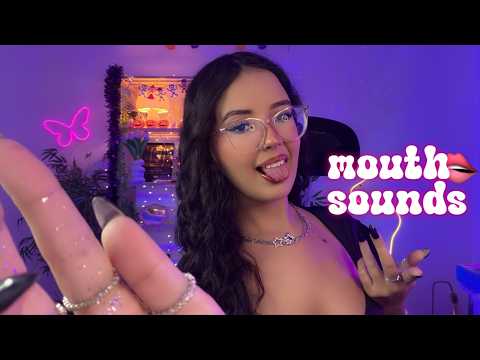 ASMR ★ sons de boca INTENSOS para derreter o cerebro 🤤 | moyth sounds, hand movements