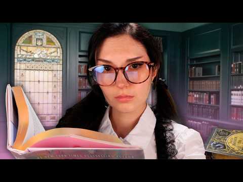 ASMR Girl At The Library Likes You | ASMR Library Roleplay