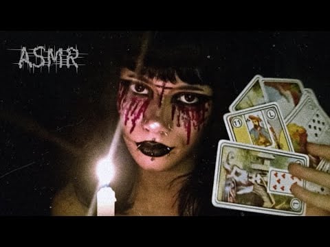 ASMR BRUXA TIRANDO TAROT PARA VOCÊ 