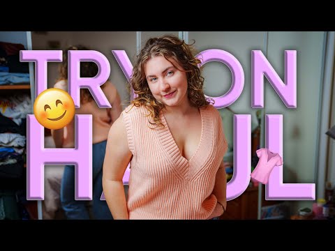 ❂ASMR❂ Try On Haul💃 Comfy Cute Sweaters ✨ 4K