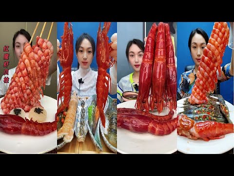 🦐Shrimp Huge Seafood Boil Mukbang ASMR | 엄청난해산물찜먹방ASMR | Huge Seafood Boil Mukbang ASMR