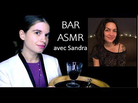 [ASMR français] Bar ASMR avec Sandra Relaxation ASMR - bruit ambiance