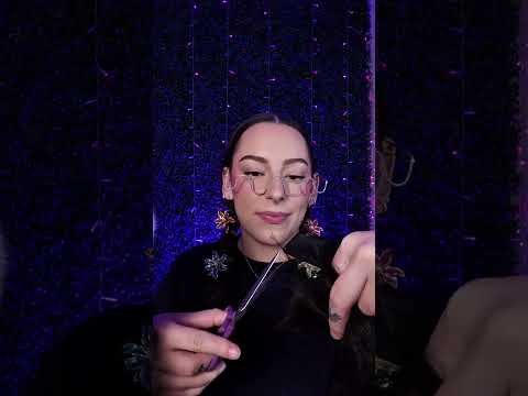 ASMR ✨ 2 min asmr haircut ✨ #asmr #sleep #relaxing #asmrforsleep